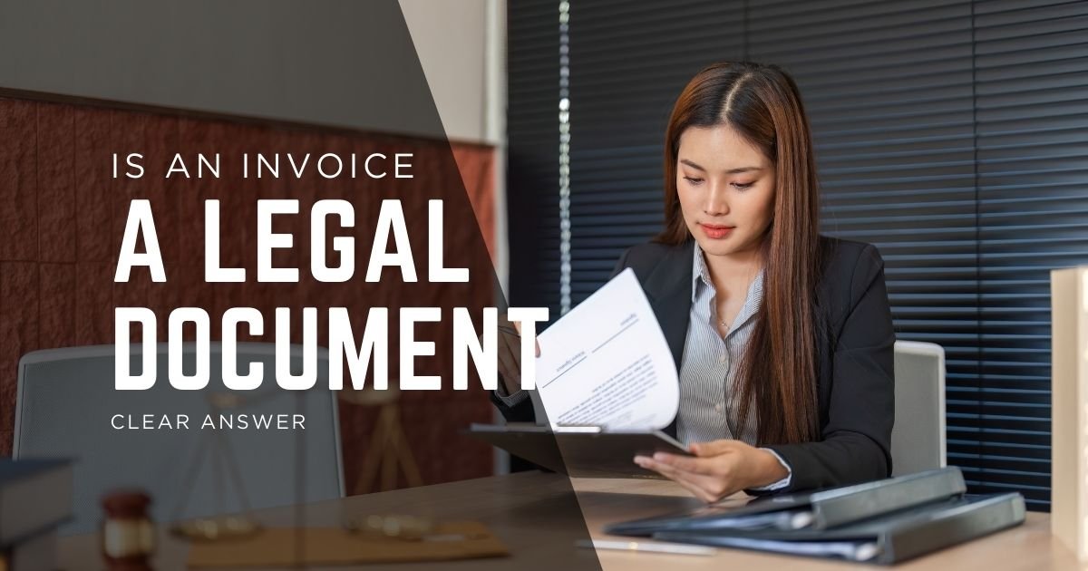 Is an invoice a legal document